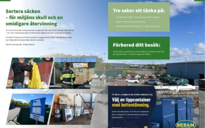 Sesam i Avfall & Återvinning Skaraborgs senaste broschyr!