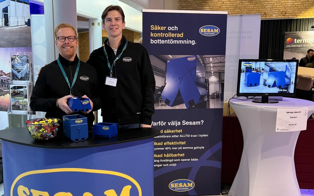 Sesam Container på Avfall Sveriges höstmöte i Linköping