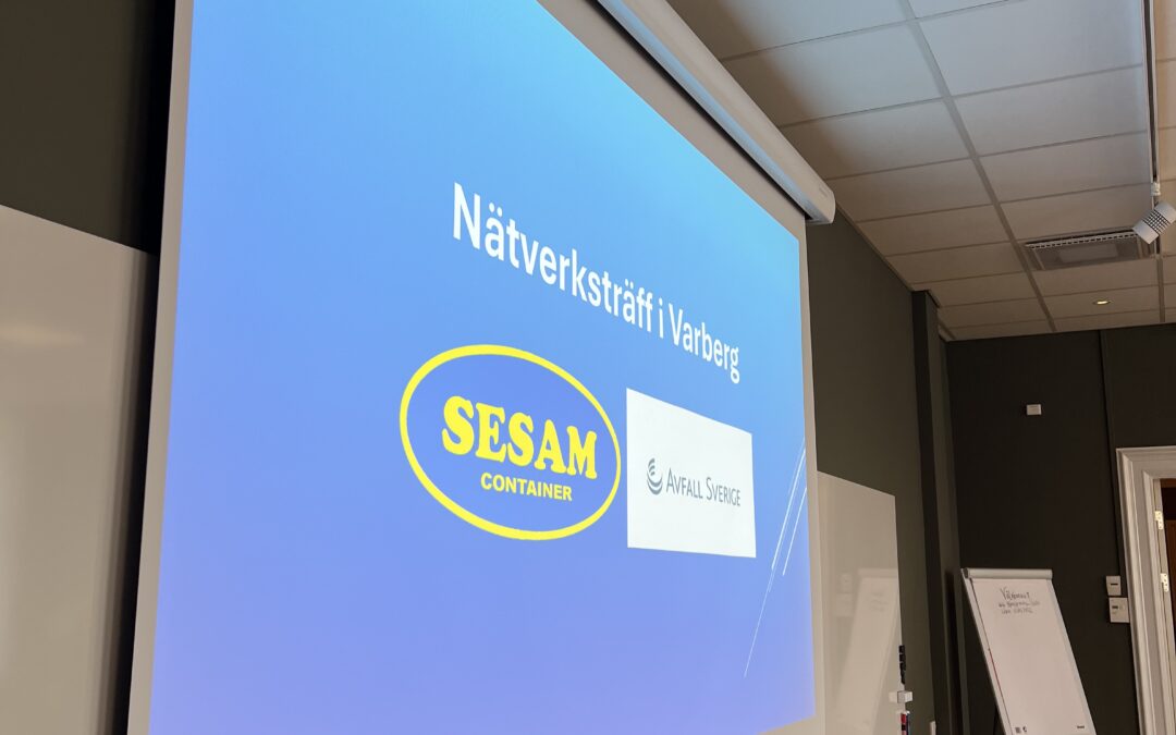 Gästföreläsare på Avfall Sveriges nätverksträff