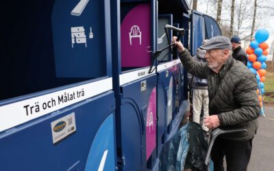 Mobil Återvinningscentral uppmärksammas och uppskattas