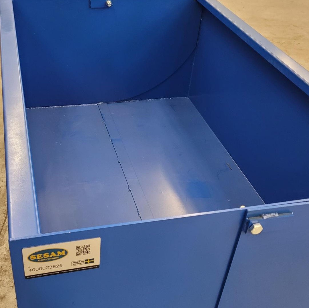 Kundanpassningar 26 Anpassa er tippcontainer med extra skarvtätning