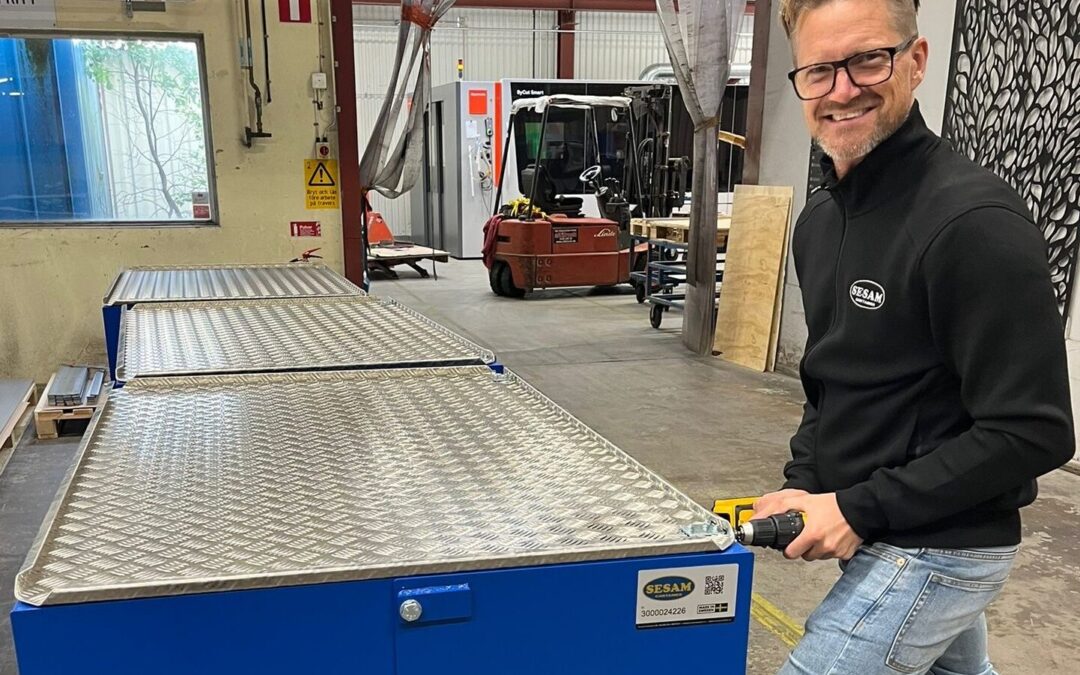 Tippcontainer med lock: skydda avfall och miljö