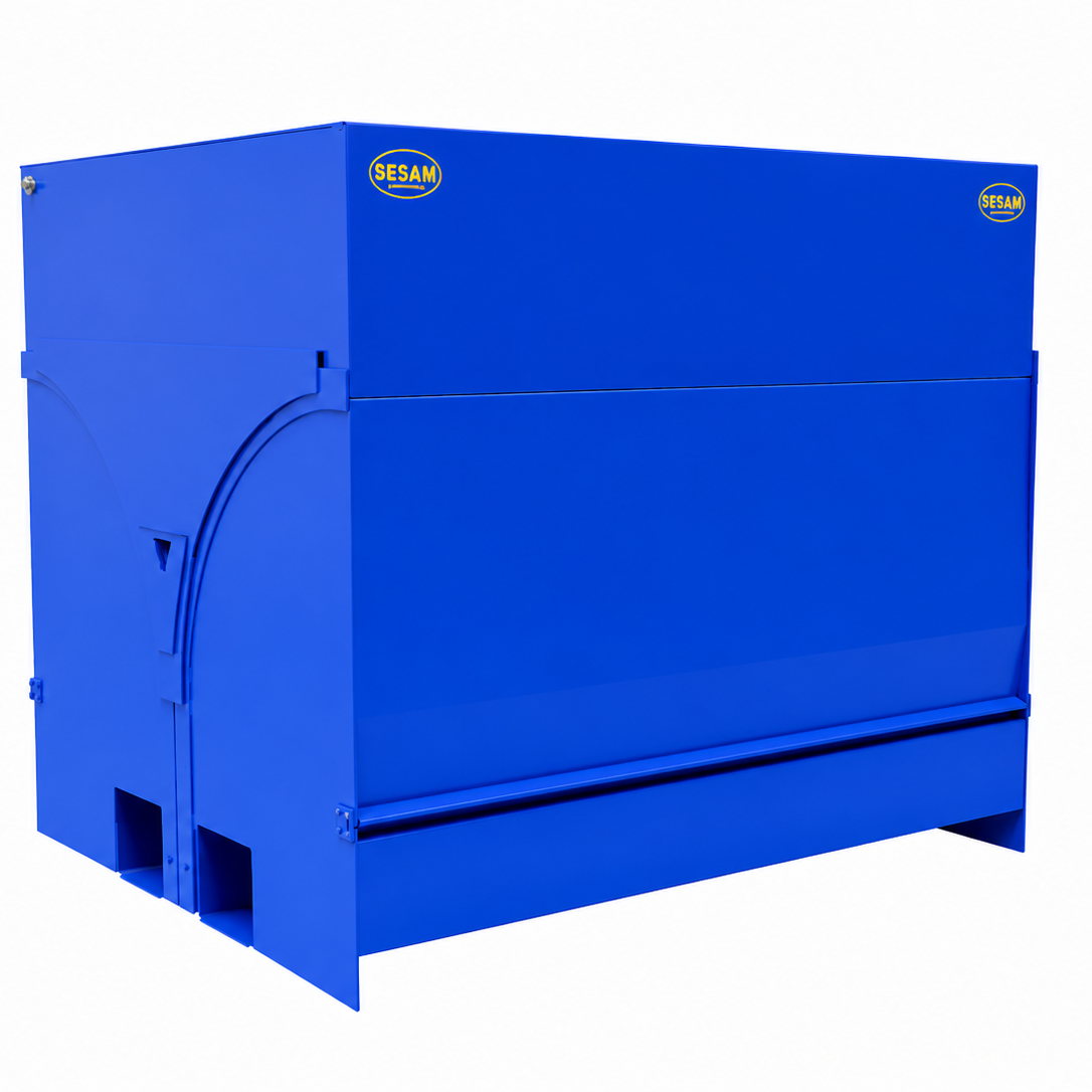 Bottentömmande tippcontainer 2600 liter