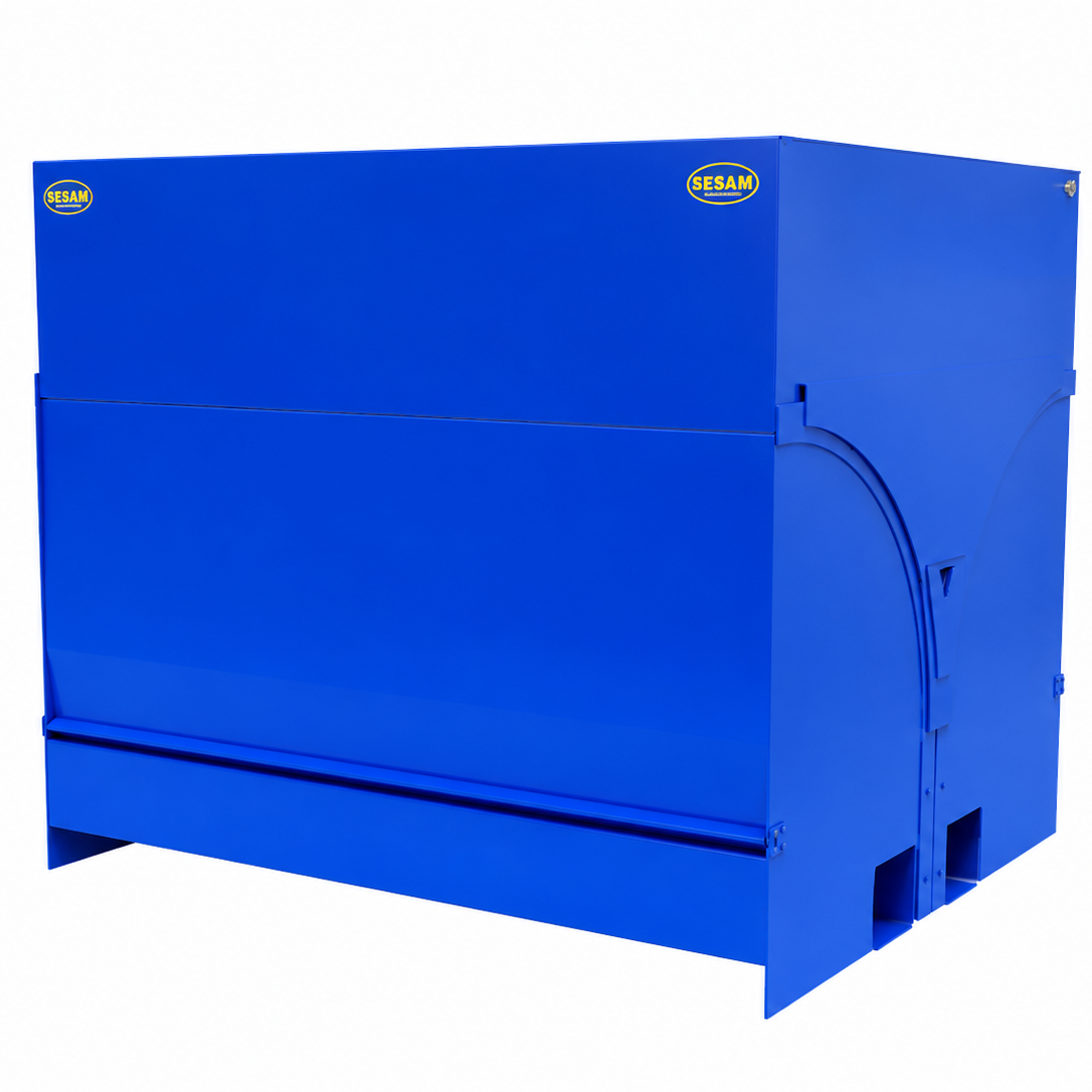 Bottentömmande tippcontainer 2600 liter